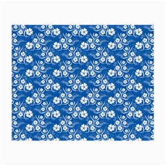 Background Blue Colors Small Glasses Cloth (2-Side)