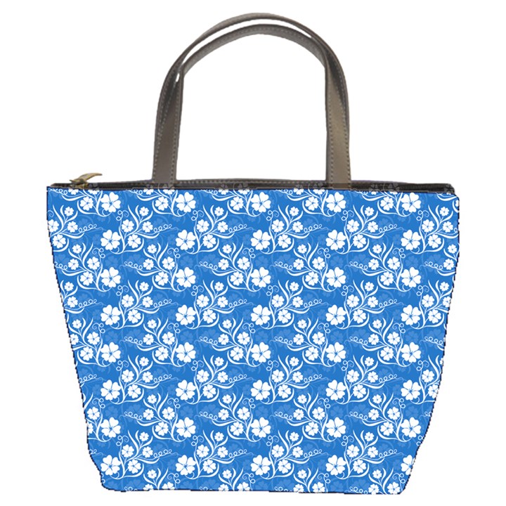 Background Blue Colors Bucket Bag