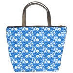 Background Blue Colors Bucket Bag Back