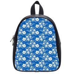 Background Blue Colors School Bag (Small)