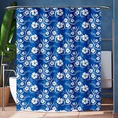 Background Blue Colors Shower Curtain 60  x 72  (Medium) 