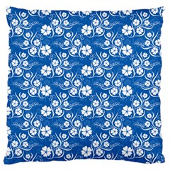 Background Blue Colors Large Cushion Case (One Side)