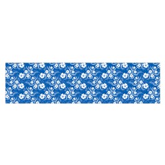 Background Blue Colors Satin Scarf (Oblong)