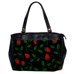 Roses Flowers Spring Flower Nature Oversize Office Handbag by Pakrebo