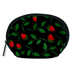 Roses Flowers Spring Flower Nature Accessory Pouch (medium) by Pakrebo