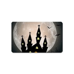 Halloween Illustration Decoration Magnet (name Card) by Pakrebo