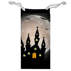 Halloween Illustration Decoration Jewelry Bag by Pakrebo