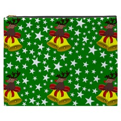 Illustration Background Paper Stars Cosmetic Bag (XXXL)