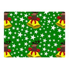 Illustration Background Paper Stars Double Sided Flano Blanket (Mini) 