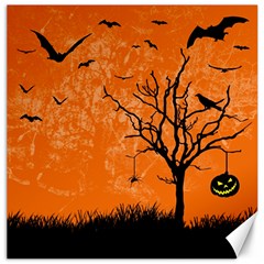 Halloween Illustration Decoration Canvas 12  X 12  by Pakrebo