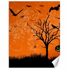 Halloween Illustration Decoration Canvas 12  X 16  by Pakrebo