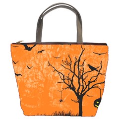 Halloween Illustration Decoration Bucket Bag by Pakrebo