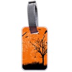 Halloween Illustration Decoration Luggage Tags (Two Sides) Front