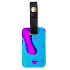 Liquid Abstract Modern Design Luggage Tags (one Side)  by Pakrebo