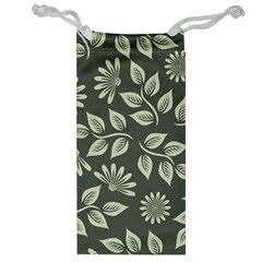 Flowers Pattern Spring Nature Jewelry Bag by Pakrebo