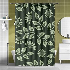 Flowers Pattern Spring Nature Shower Curtain 48  X 72  (small)  by Pakrebo