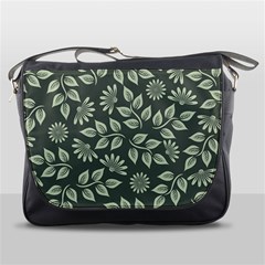 Flowers Pattern Spring Nature Messenger Bag by Pakrebo