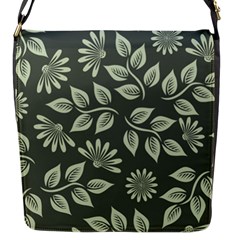 Flowers Pattern Spring Nature Flap Closure Messenger Bag (s) by Pakrebo