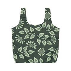 Flowers Pattern Spring Nature Full Print Recycle Bag (m) by Pakrebo