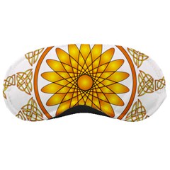 Rosette Model Ornament Braid Sleeping Masks by Pakrebo