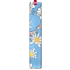 Koi Pattern Japanese Background Large Book Marks by Pakrebo