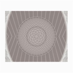 Certificate Rosette Diploma Design Small Glasses Cloth (2-side) by Pakrebo