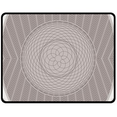 Certificate Rosette Diploma Design Fleece Blanket (medium)  by Pakrebo