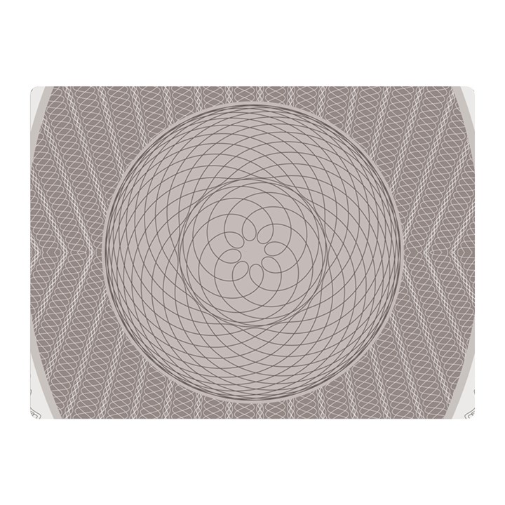 Certificate Rosette Diploma Design Double Sided Flano Blanket (Mini) 