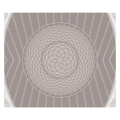 Certificate Rosette Diploma Design Double Sided Flano Blanket (small)  by Pakrebo