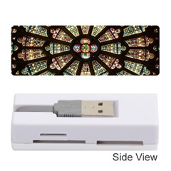 Church Window Rosette Glass Window Memory Card Reader (stick) by Pakrebo