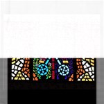 Mosaic Window Rosette Church Glass Rectangular Jigsaw Puzzl Front