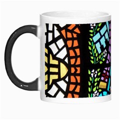 Mosaic Window Rosette Church Glass Morph Mugs by Pakrebo