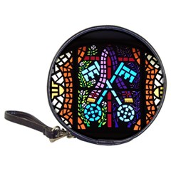 Mosaic Window Rosette Church Glass Classic 20-cd Wallets by Pakrebo