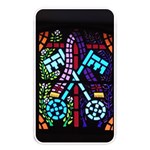 Mosaic Window Rosette Church Glass Memory Card Reader (Rectangular) Front