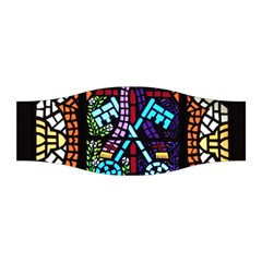 Mosaic Window Rosette Church Glass Stretchable Headband