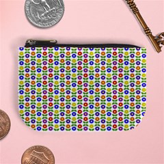 Flowers Colors Colorful Flowering Mini Coin Purse by Pakrebo