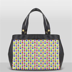 Flowers Colors Colorful Flowering Oversize Office Handbag by Pakrebo