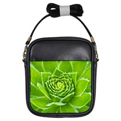 Wurz Houseleek Turmeric Plant Girls Sling Bag by Pakrebo