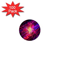 Abstract Cosmos Space Particle 1  Mini Buttons (100 Pack)  by Pakrebo