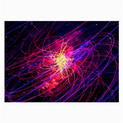 Abstract Cosmos Space Particle Large Glasses Cloth (2-side)