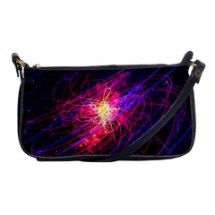 Abstract Cosmos Space Particle Shoulder Clutch Bag by Pakrebo