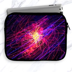 Abstract Cosmos Space Particle Apple Ipad 2/3/4 Zipper Cases by Pakrebo