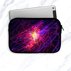 Abstract Cosmos Space Particle Apple Ipad Mini Zipper Cases by Pakrebo