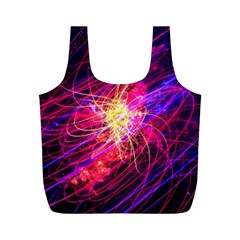 Abstract Cosmos Space Particle Full Print Recycle Bag (m) by Pakrebo