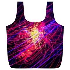 Abstract Cosmos Space Particle Full Print Recycle Bag (xl) by Pakrebo