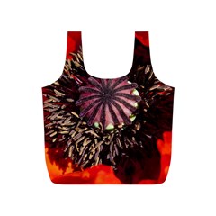 Ornamental Poppies Half Rosette Plant Full Print Recycle Bag (s) by Pakrebo