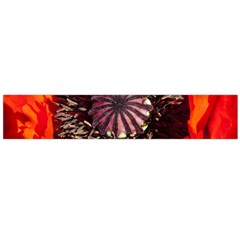 Ornamental Poppies Half Rosette Plant Large Flano Scarf  by Pakrebo