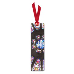 Rosette Stained Glass Window Church Small Book Marks by Pakrebo