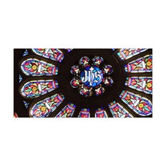 Rosette Stained Glass Window Church Yoga Headband by Pakrebo