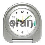 Theranos Logo Travel Alarm Clock Front